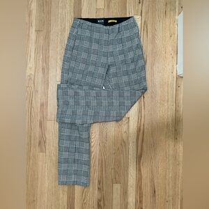 Maeve by Anthropologie Houndstooth Stretch Crop Pants